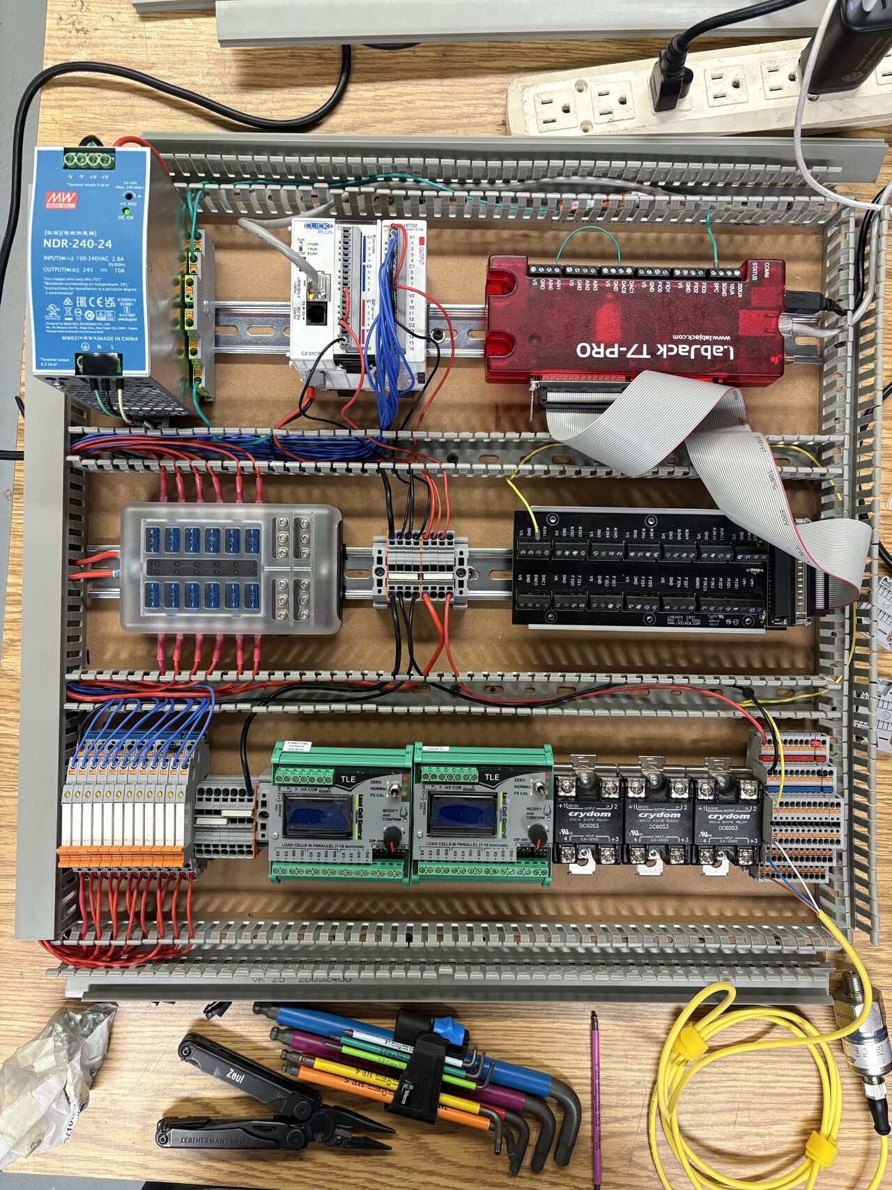 EGSE component layout